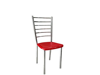 Cherry Red canteen chairs